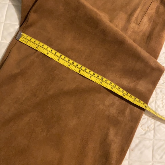 Chico’s wide crop, faux suede, NWT - Picture 10 of 11